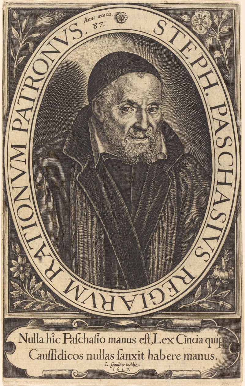 Stephanus Paschinus von Leonard Gaultier