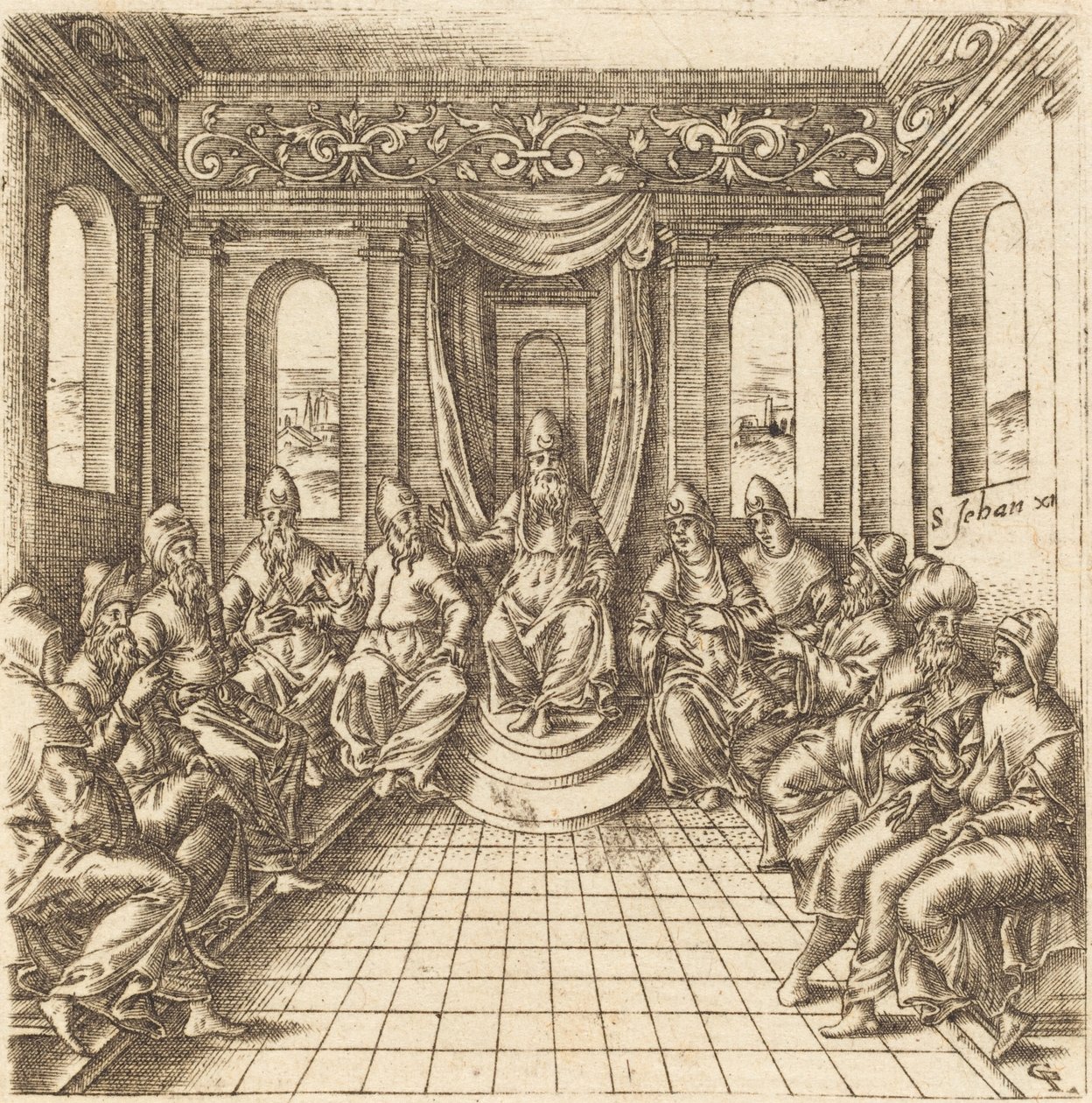 Die Hohepriester und Pharisäer von Leonard Gaultier