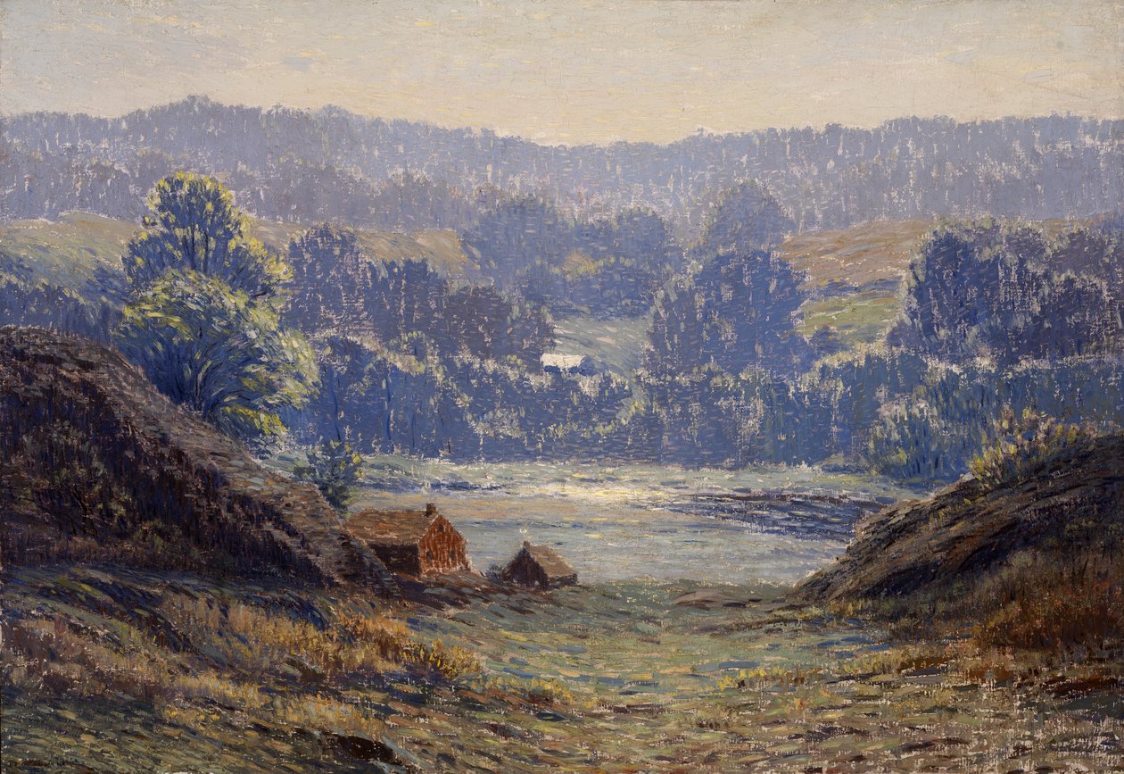 Ein Morgen im Sommer, 1922 von Leonard Ochtman