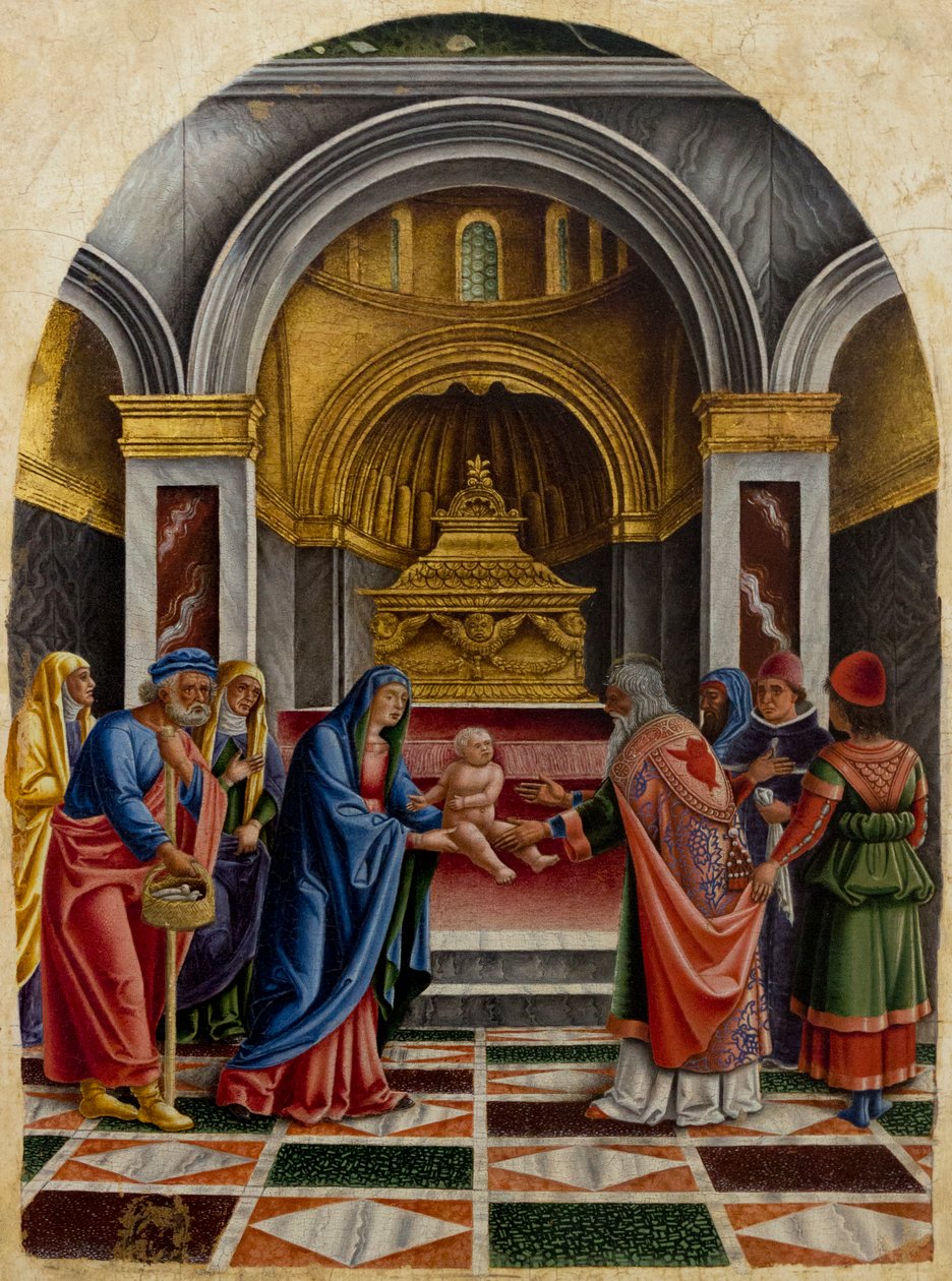 Darstellung im Tempel von Leonardo Boldrini