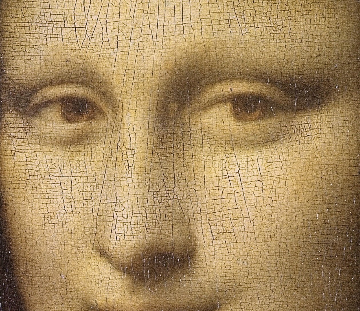 Mona Lisa (Detail) von Leonardo da Vinci