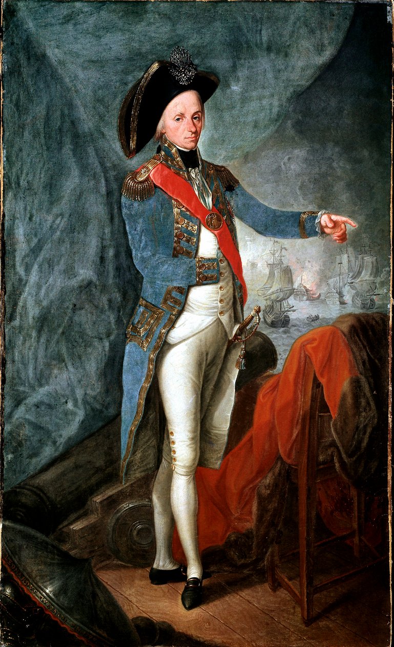 Porträt von Horatio Nelson von Leonardo Guzzardi