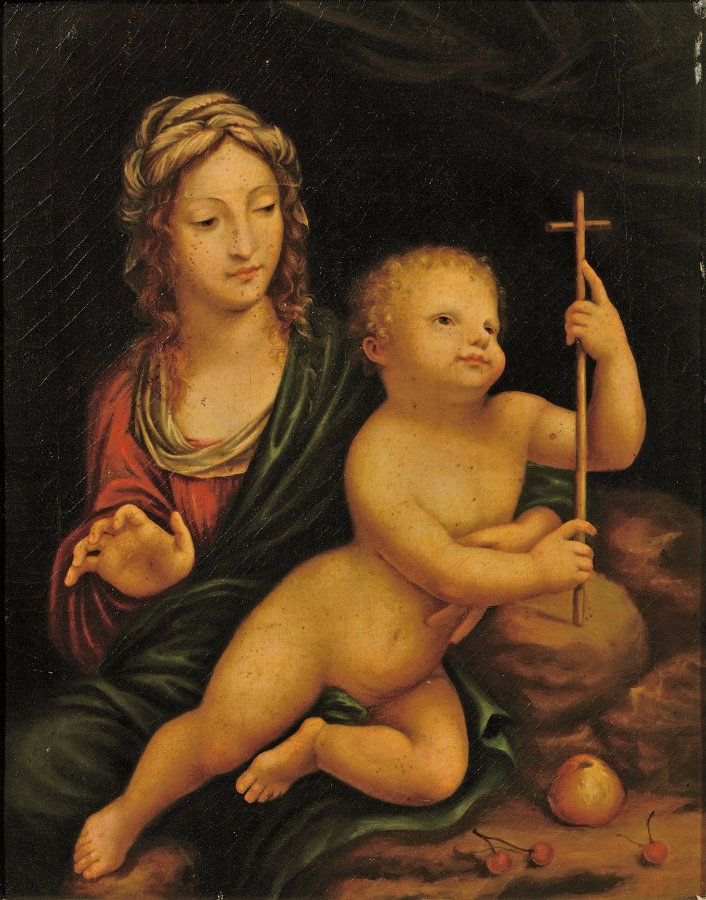 Madonna mit der Spindel von Leonardo da Vinci