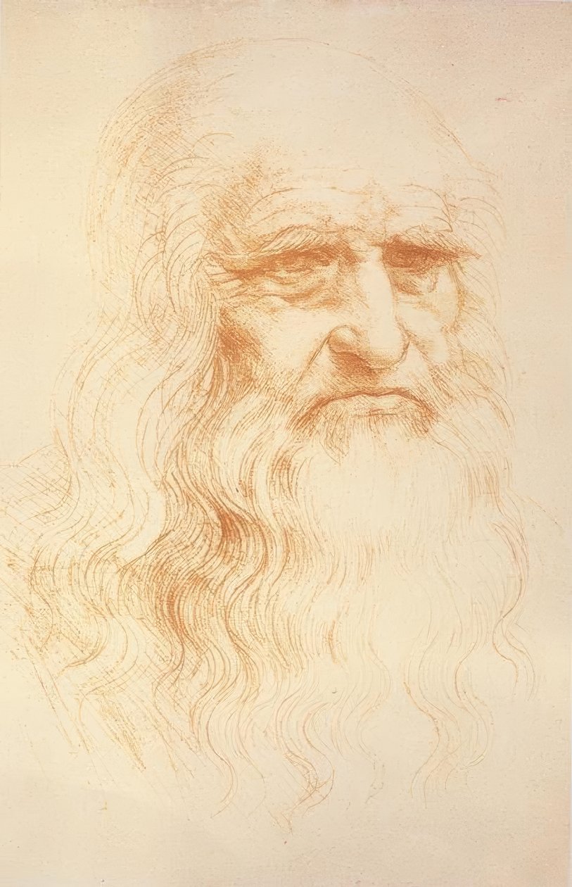 Selbstbildnis von Leonardo da Vinci
