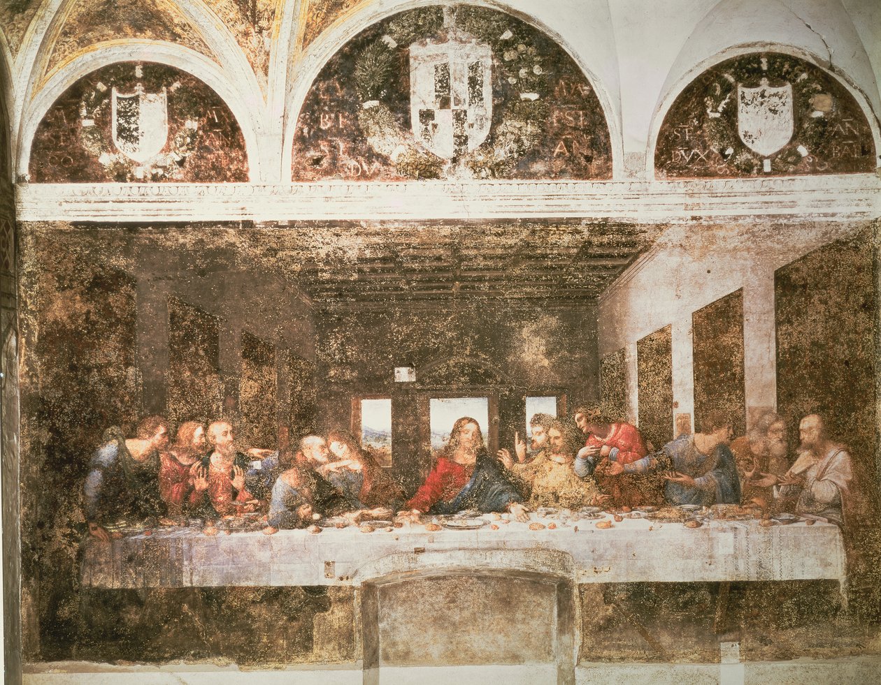 Das letzte Abendmahl von Leonardo da Vinci