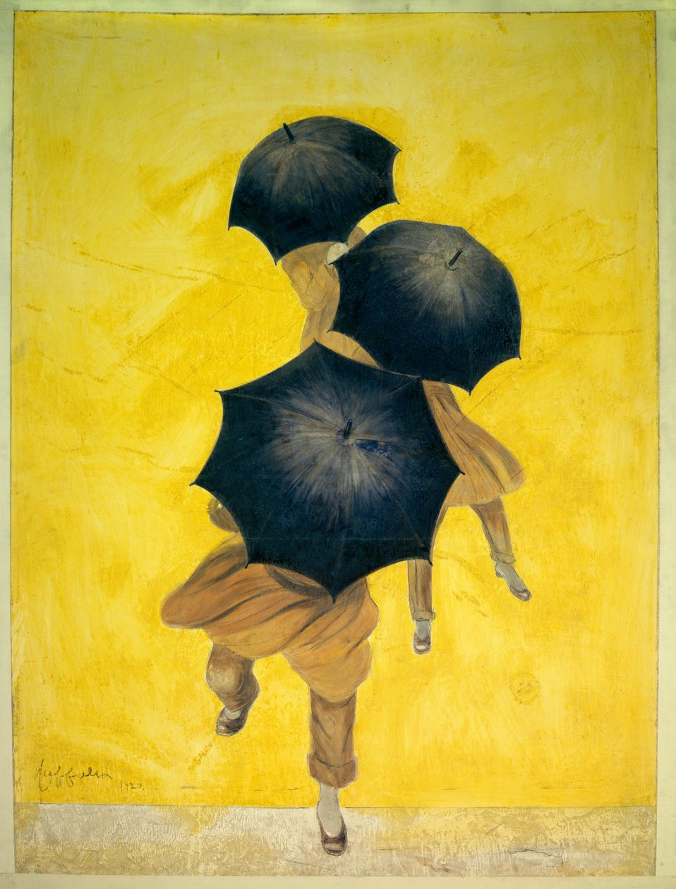 Regenschirme, 1922 von Leonetto Cappiello