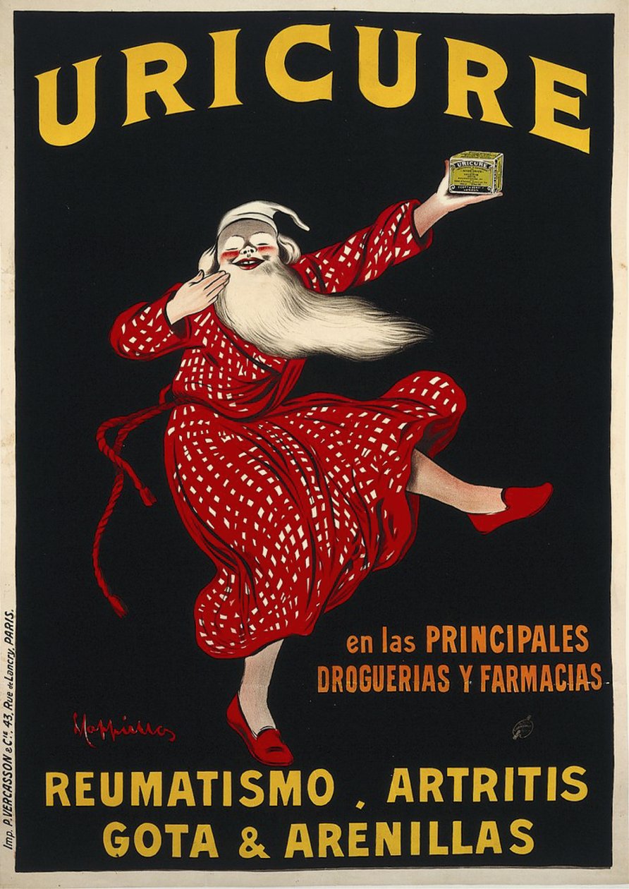 Uricure, ca. 1910 von Leonetto Cappiello