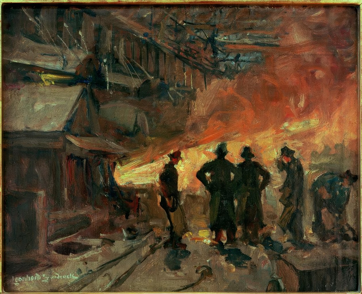 Im Thomaswerk (Gutehoffnungshütte Oberhausen) von Leonhard Sandrock