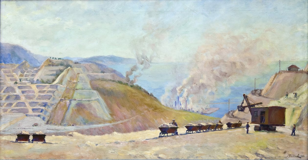 Zementwerk von Pletnev von Leonid Arkadyevich Pletnev