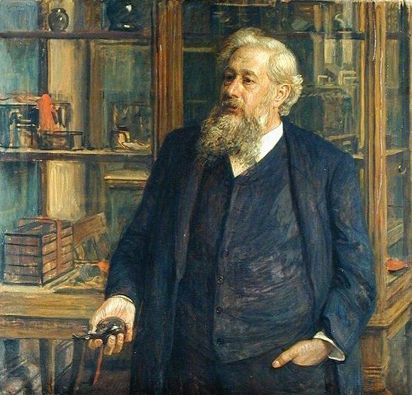 Porträt von Justus Brinckmann (1843-1915), 1901 von Leopold Karl Walter von Kalckreuth