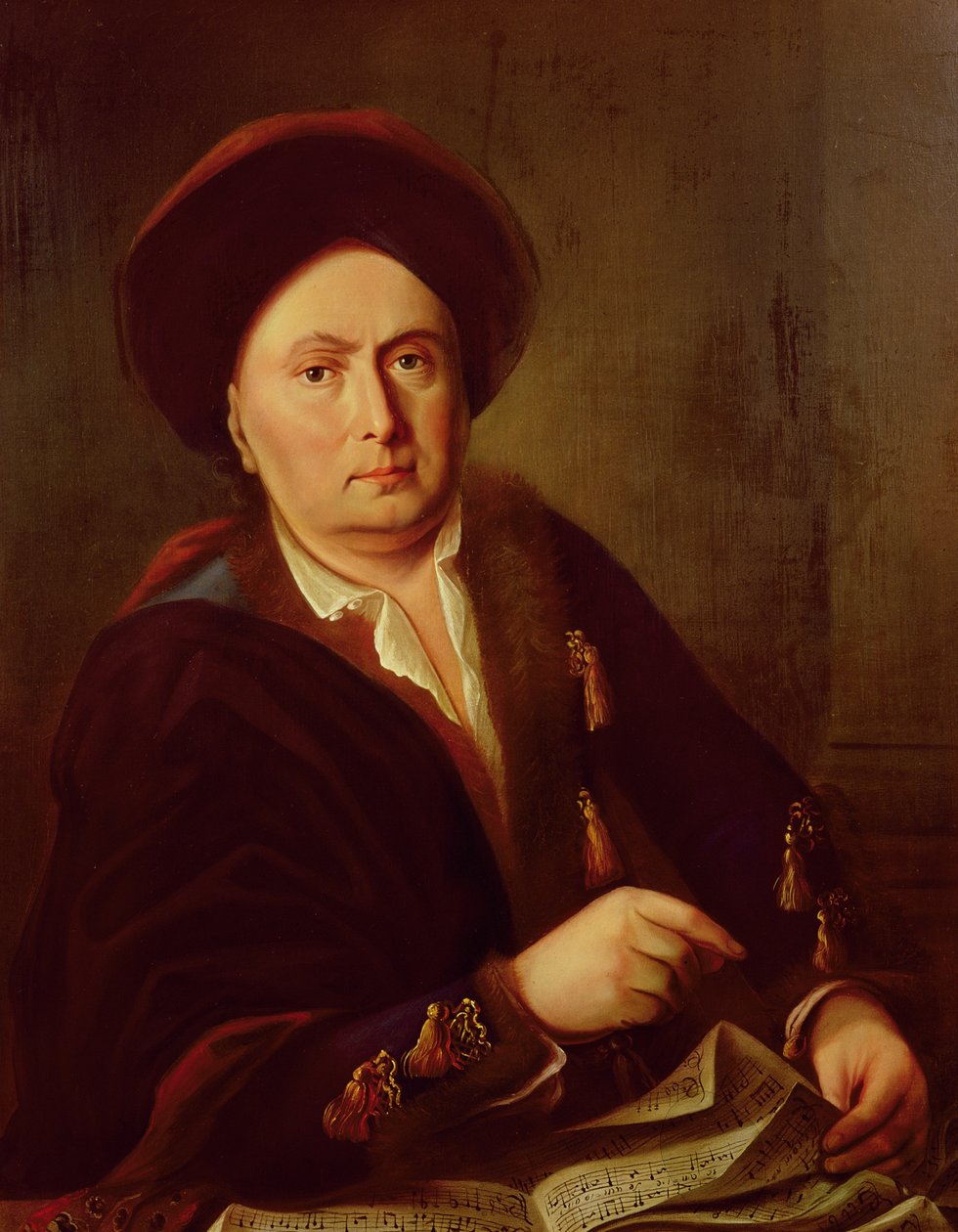 Porträt von Beethovens Großvater von Leopold Radoux