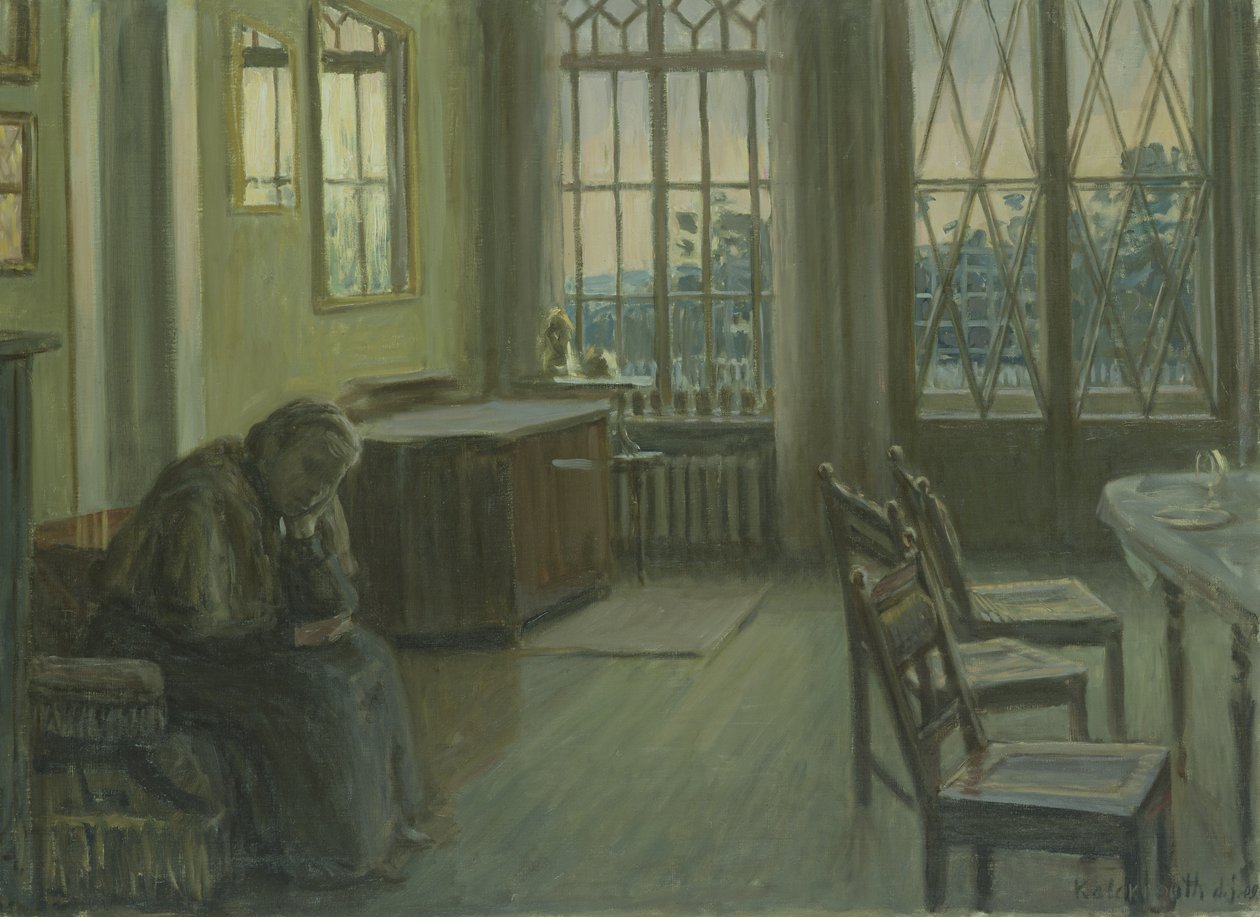 Die Dämmerstunde, 1909 von Leopold Karl Walter von Kalckreuth