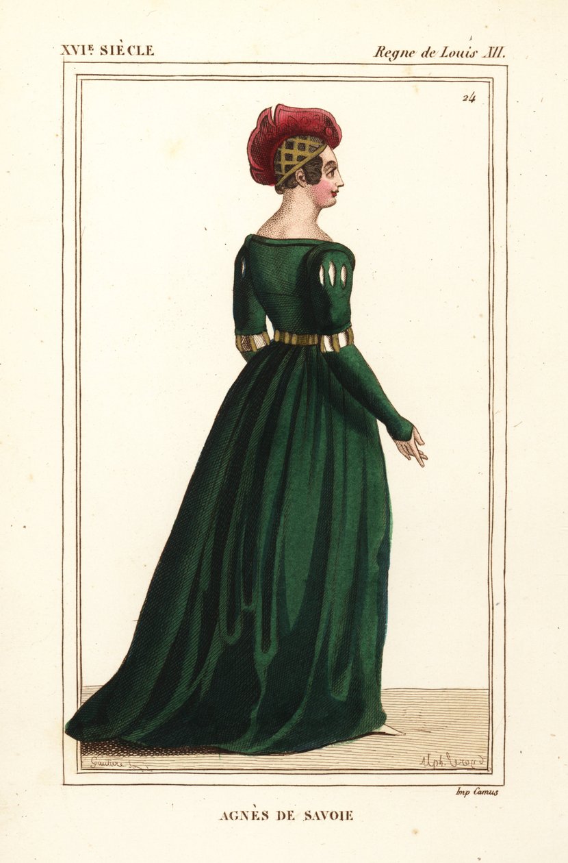 Agnes von Savoyen, Gräfin von Longueville von Leopold Massard