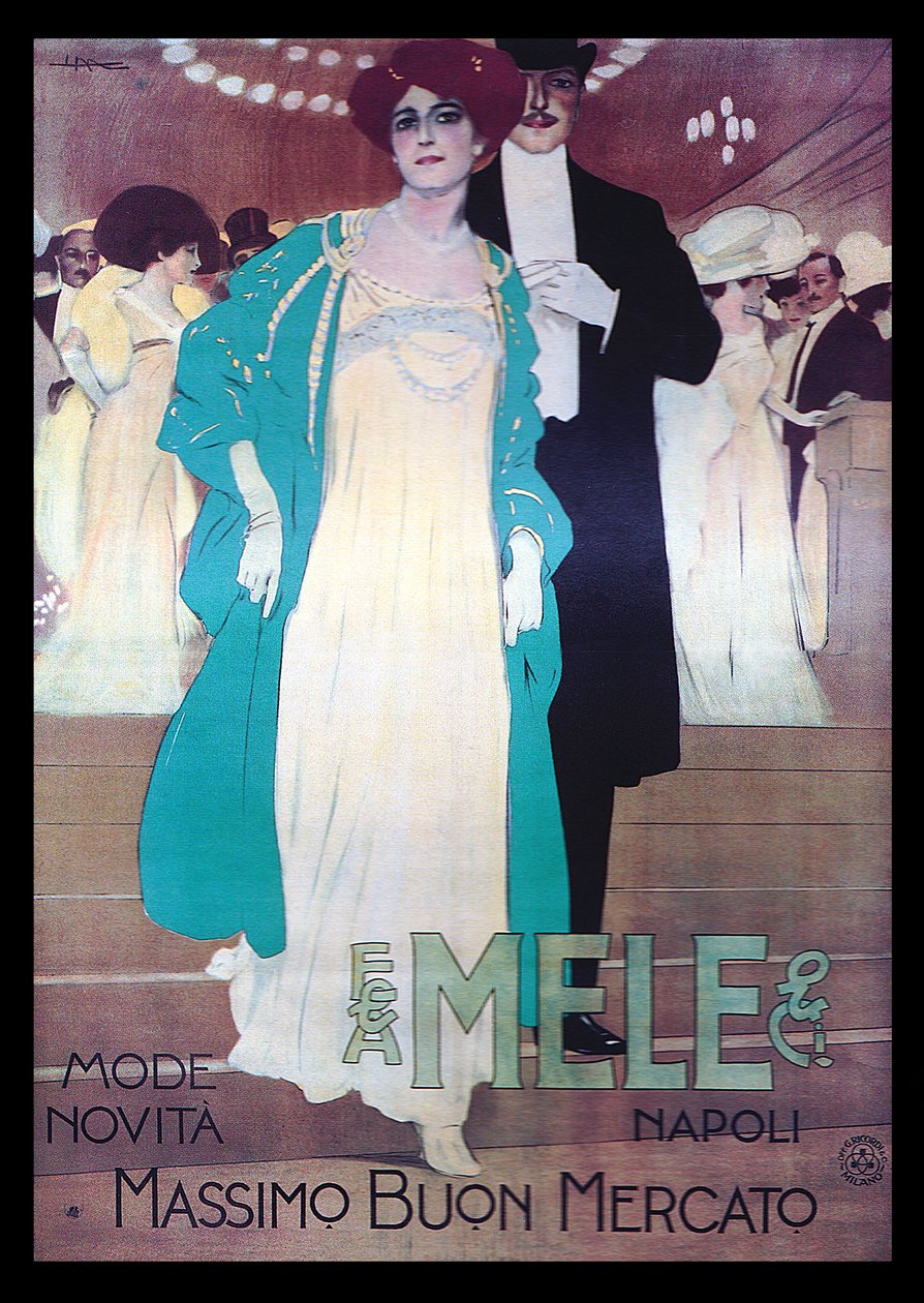 Formelle Kleidung von Mele von Leopoldo Metlicovitz