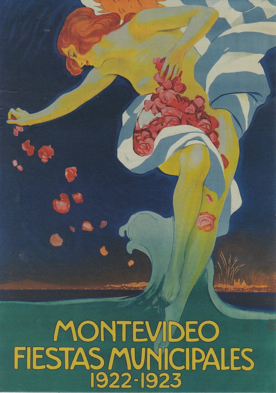 Montevideo Fiestas Municipales, 1922 von Leopoldo Metlicovitz