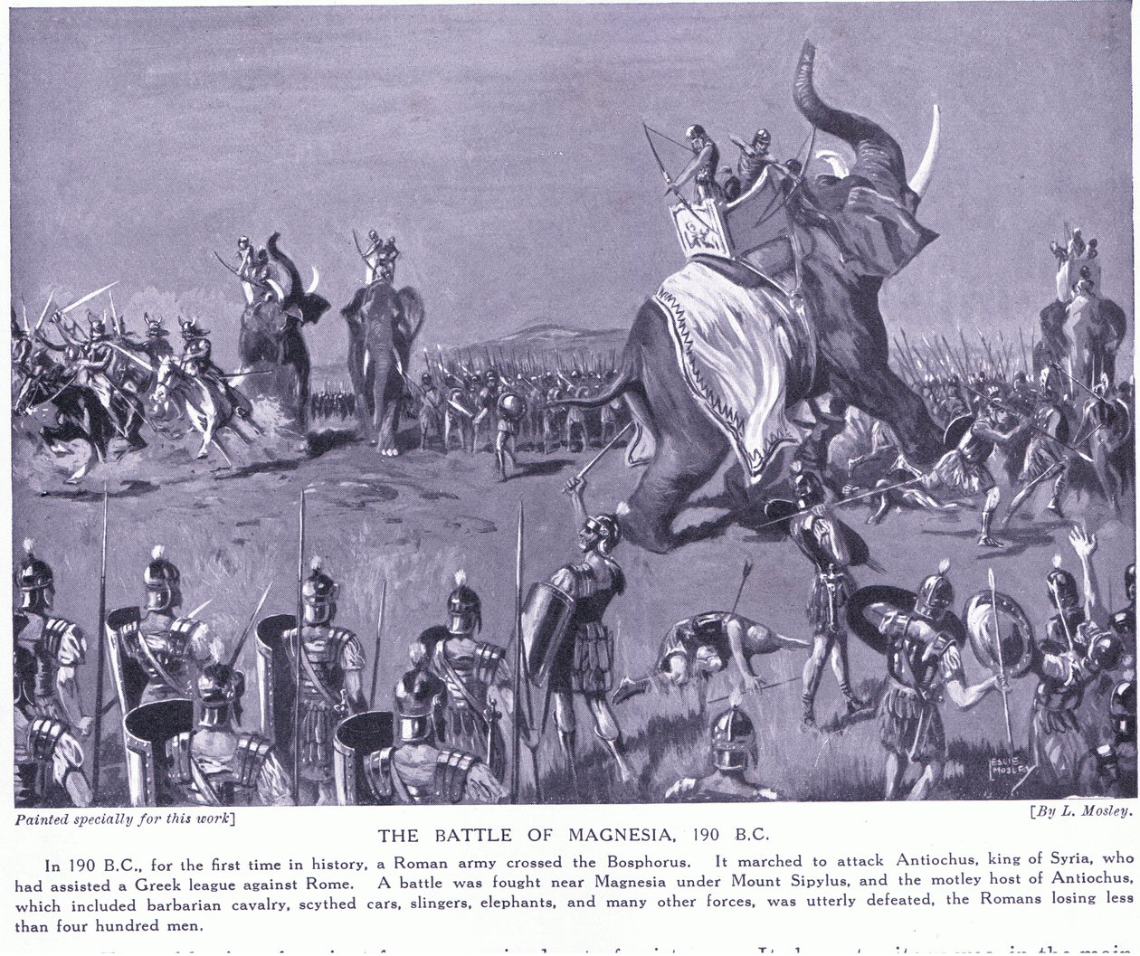 Die Schlacht von Magnesia 190 v. Chr. von Leslie Mosley