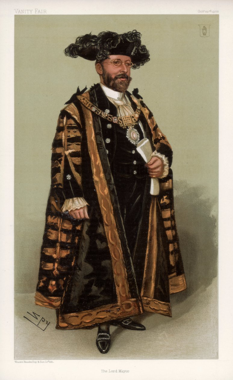 Der Lord Mayor, 1902 von Leslie Matthew Ward