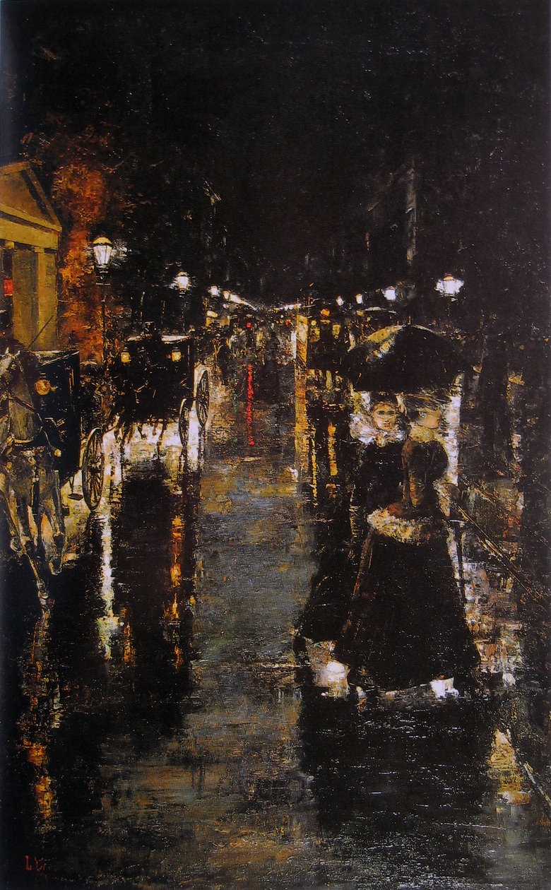 Leipziger Straße von Lesser Ury