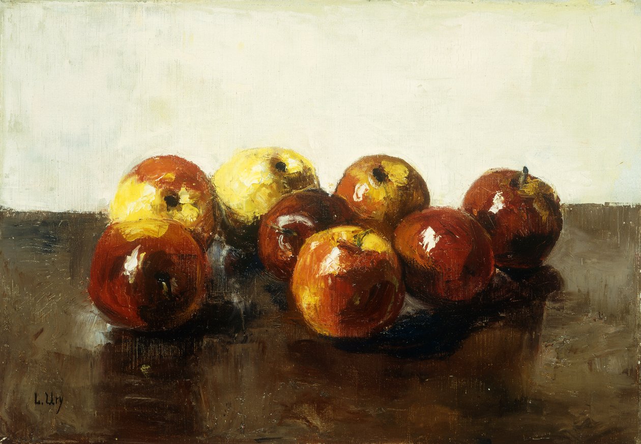 Ein Stillleben mit Äpfeln von Lesser Ury