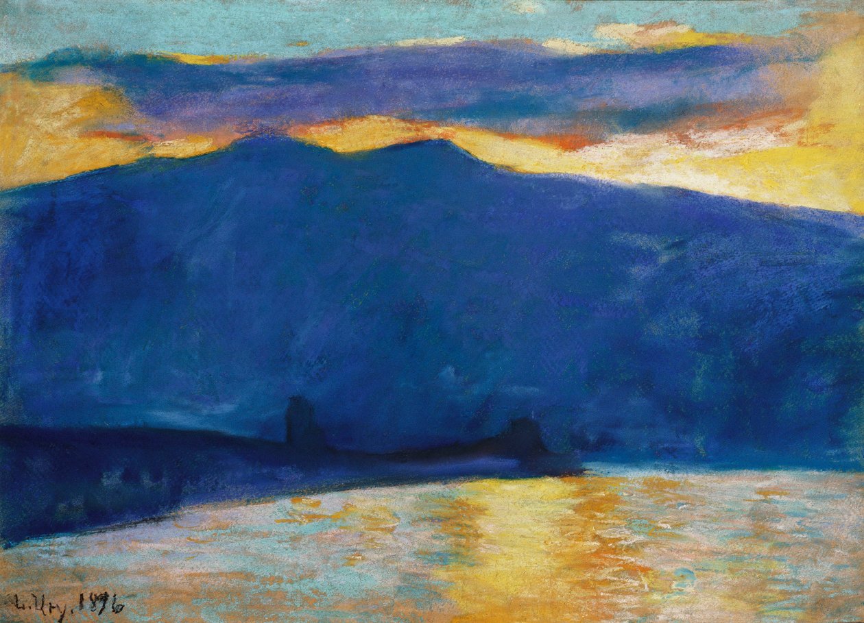 Sonnenaufgang, 1896 von Lesser Ury