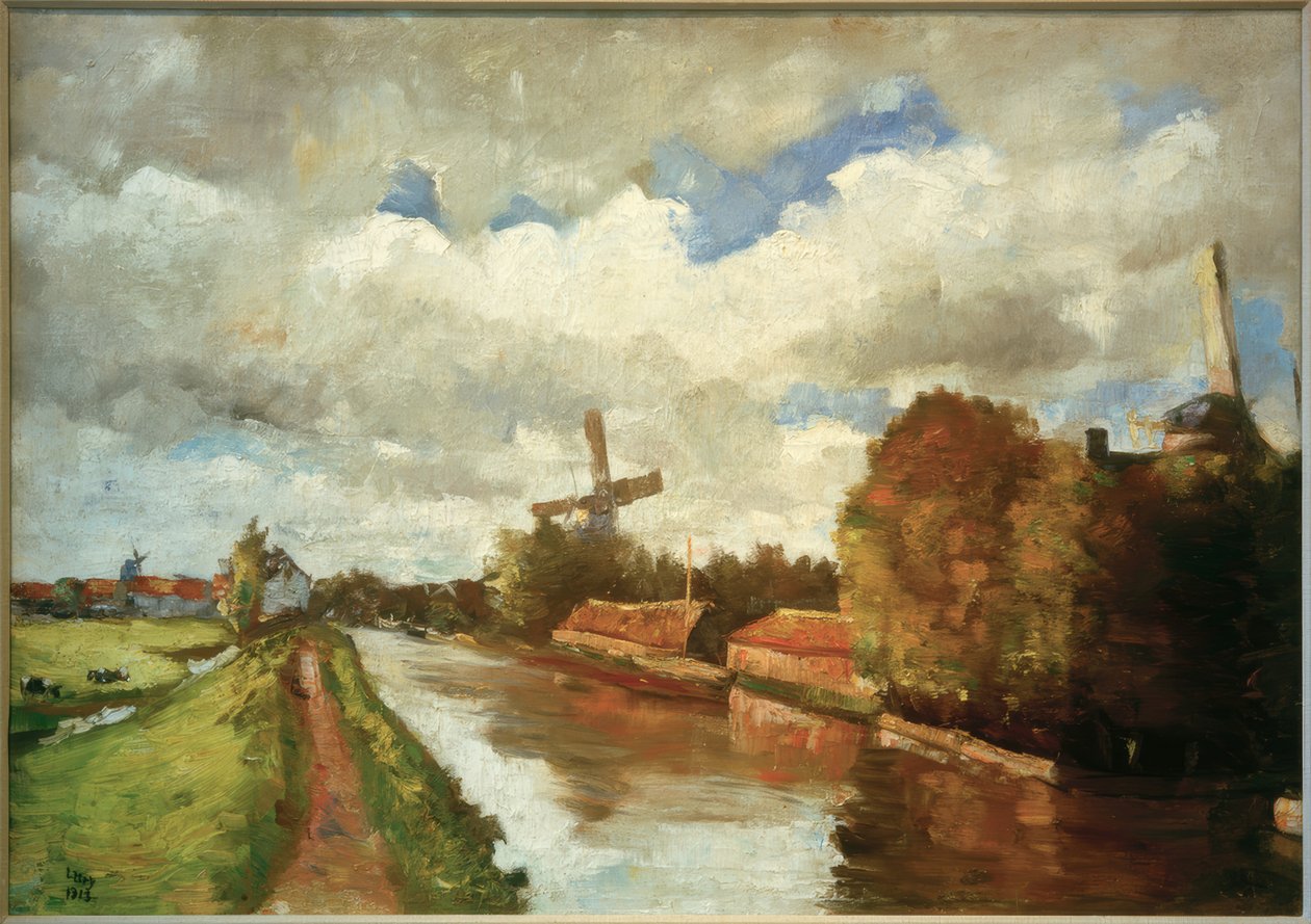 Ziehende Wolken von Lesser Ury