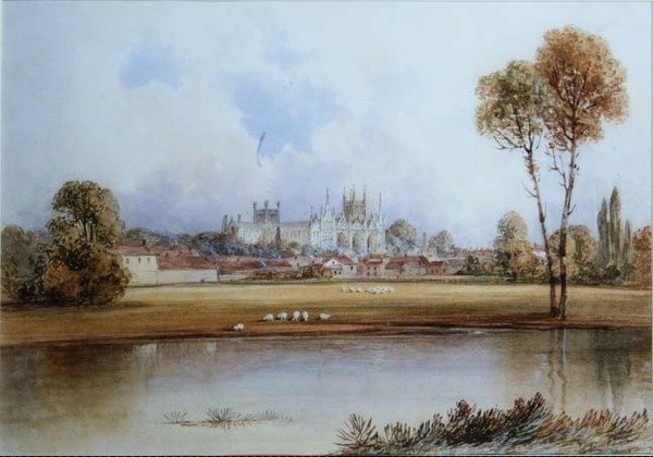 Peterborough Kathedrale von Lewis Henry Shepherd