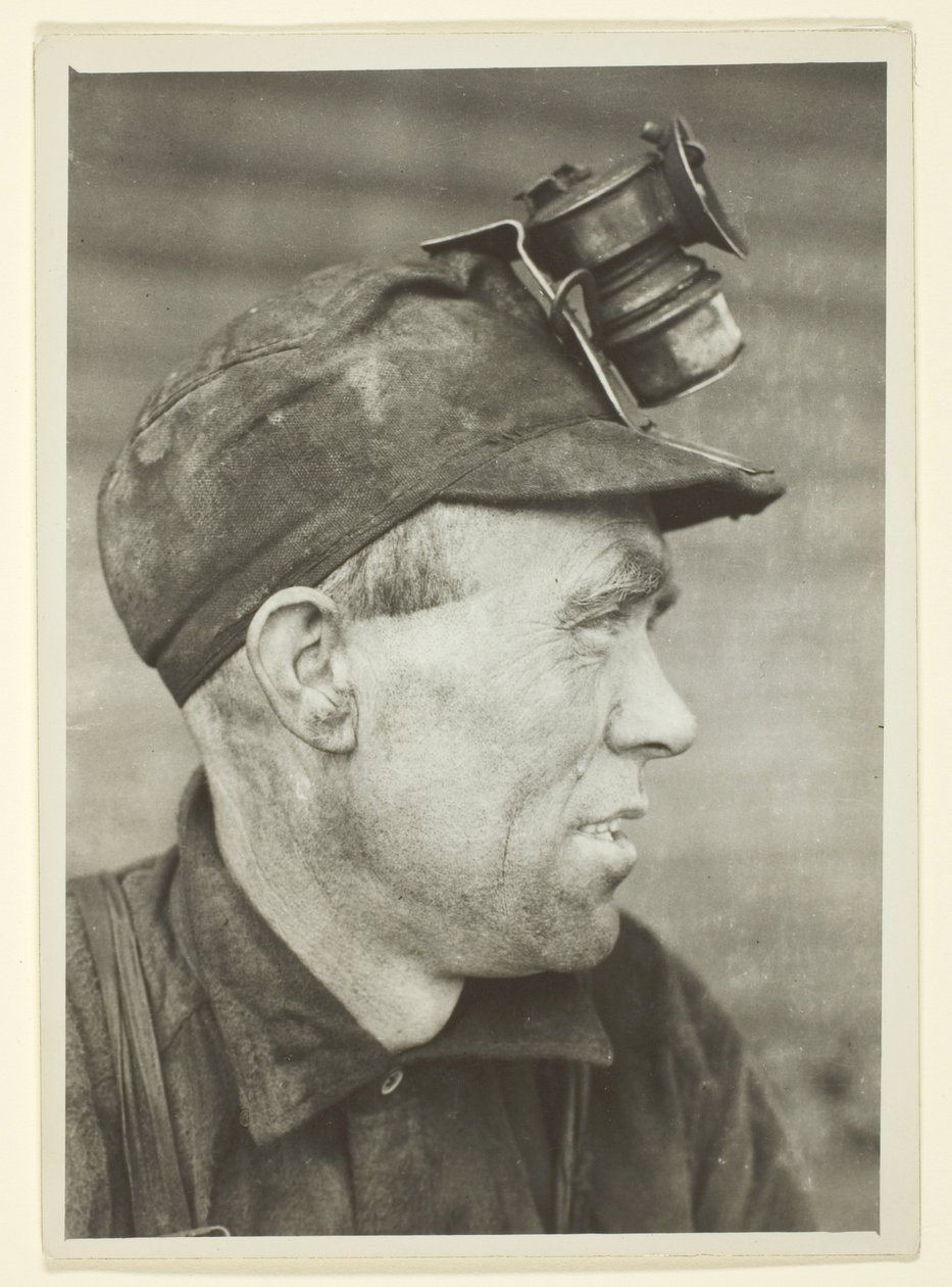 Ein englischer Bergmann, Pennsylvania von Lewis Wickes Hine