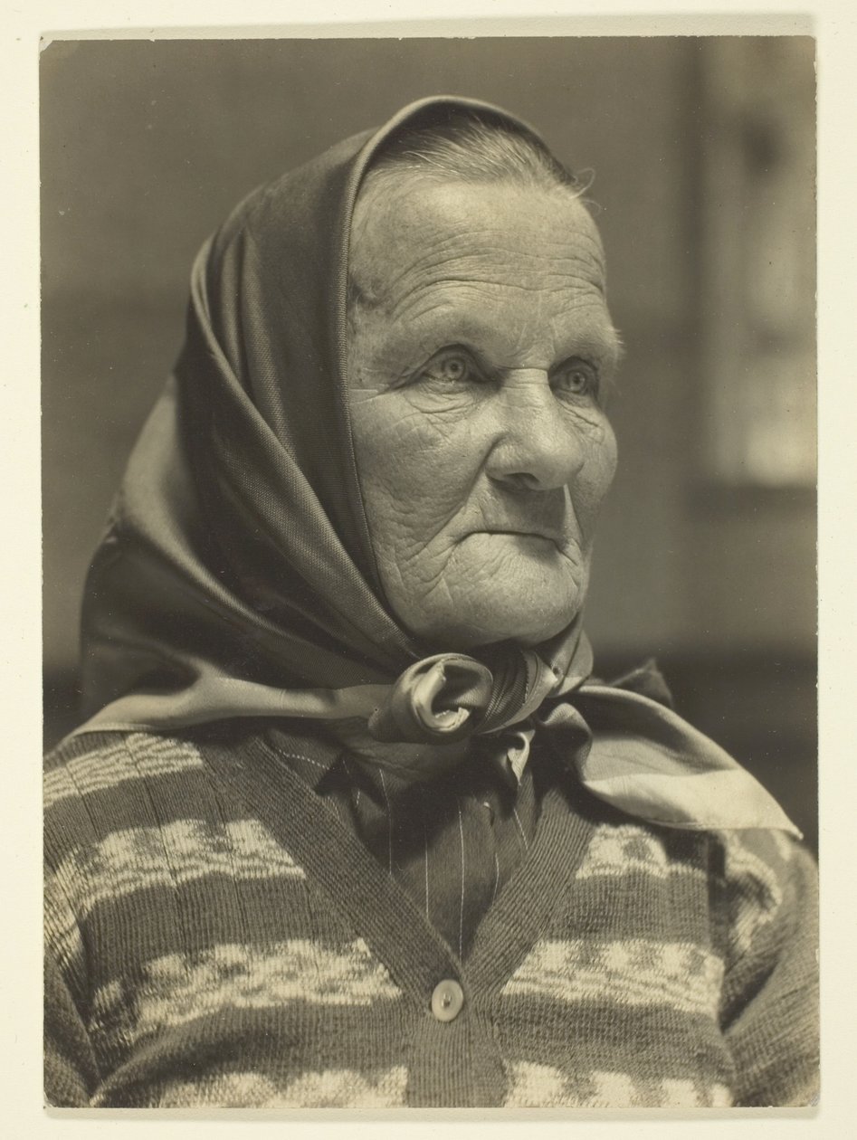 Tschechische Großmutter, Ellis Island von Lewis Wickes Hine