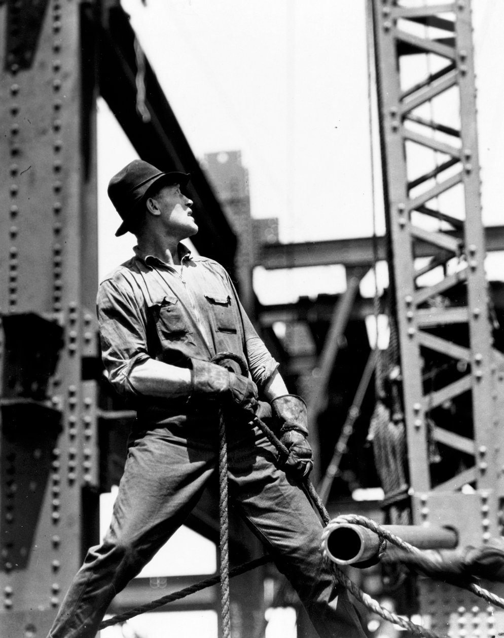 Derrick-Mann, Empire State Building von Lewis Wickes Hine