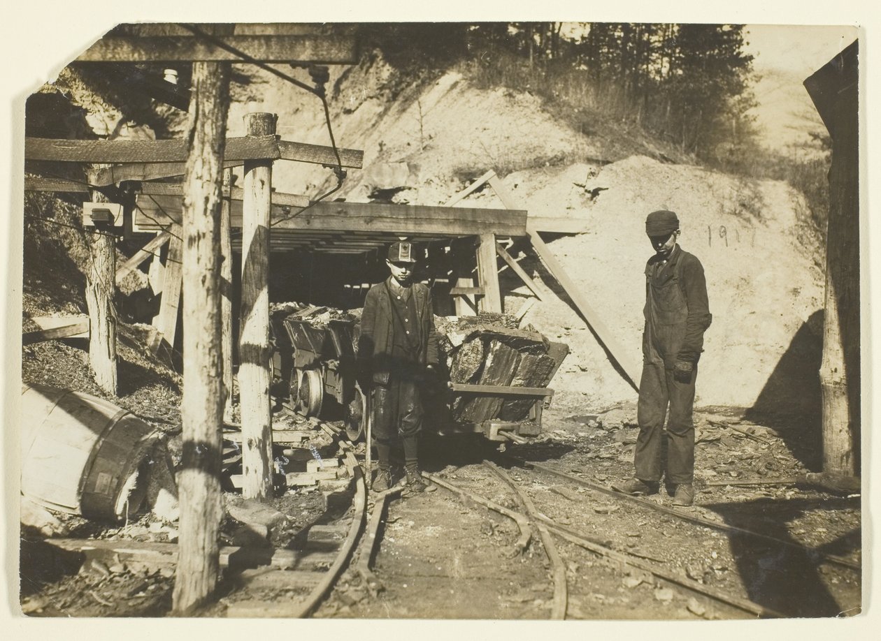 West Virginia Kohlenmine von Lewis Wickes Hine