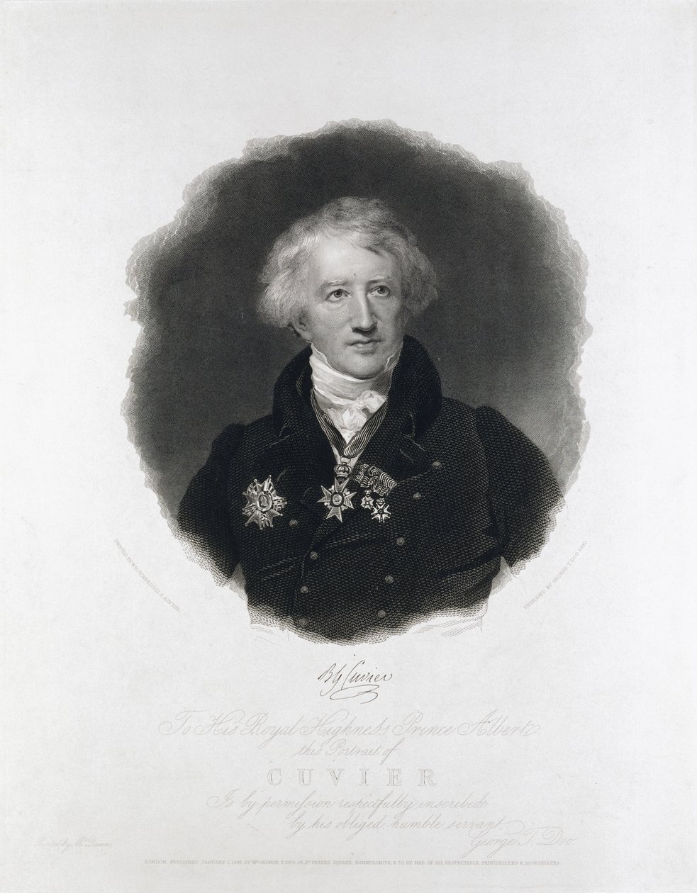 Georges Cuvier, französischer Anatom von Unbekannt Unbekannt
