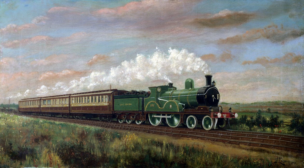 Great Central Railway Express von Unbekannt Unbekannt