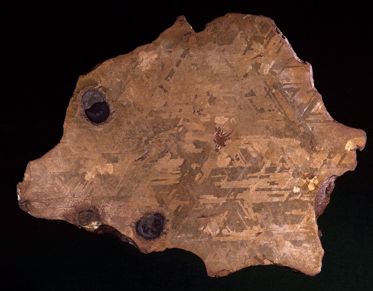 Meteorit gefunden in Canyon Diablo, USA von Unbekannt Unbekannt