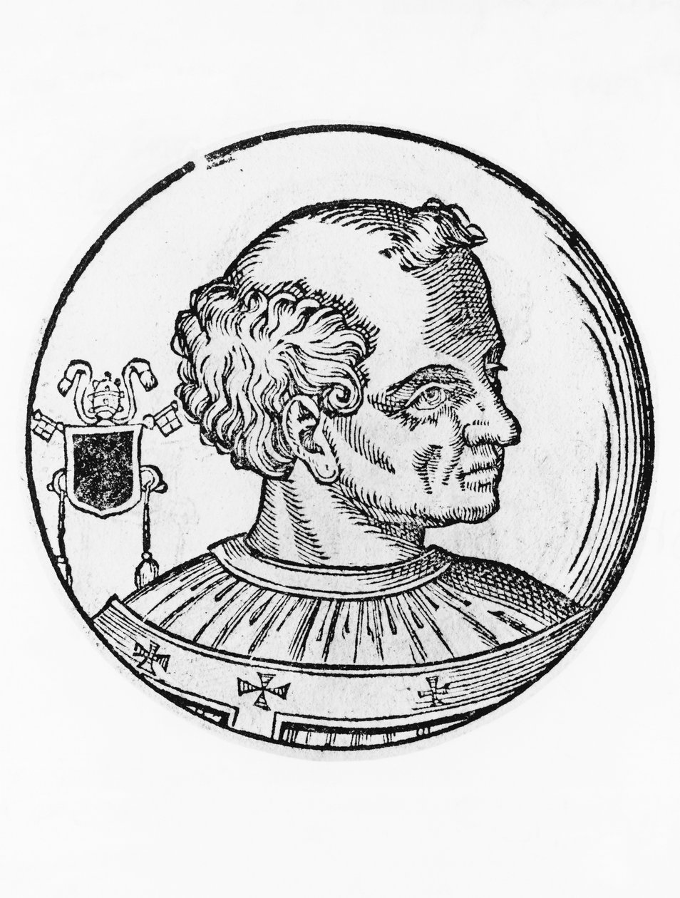 Porträt von Agapetus II. (gestorben 955) von Unbekannt Unbekannt