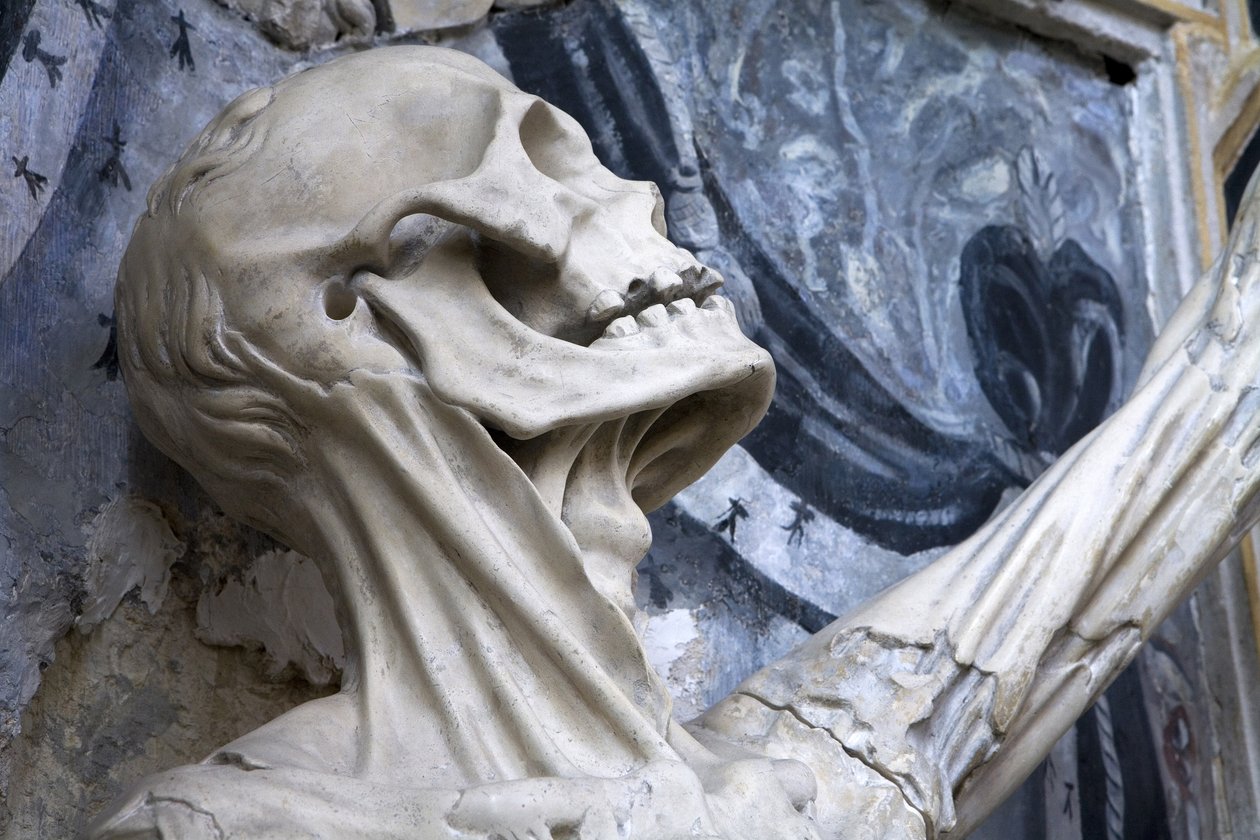 Gehäutet, oder das Skelett (Detail) von Ligier Richier