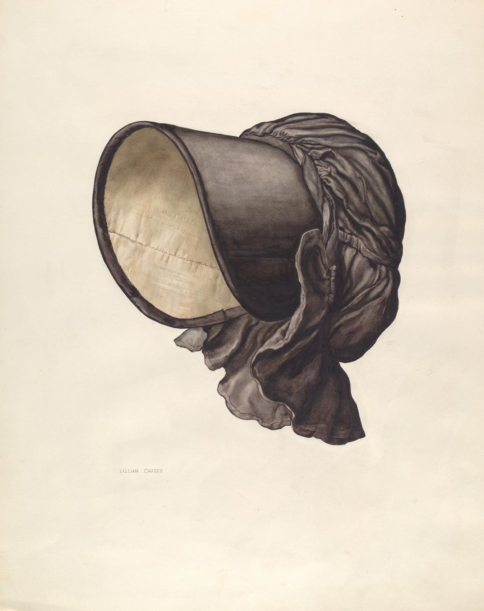 Haube, ca. 1940 von Lillian Causey
