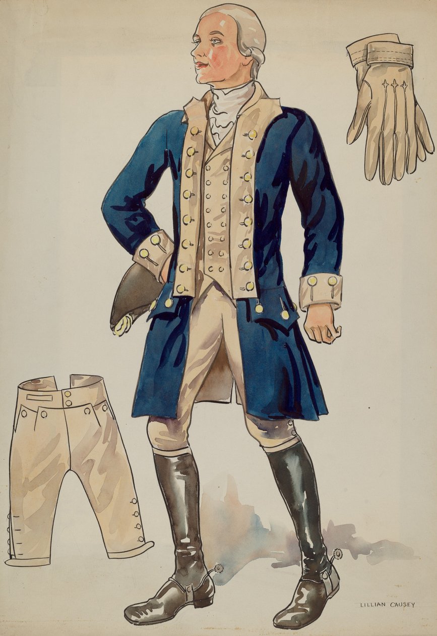Männeruniformen, ca. 1936 von Lillian Causey