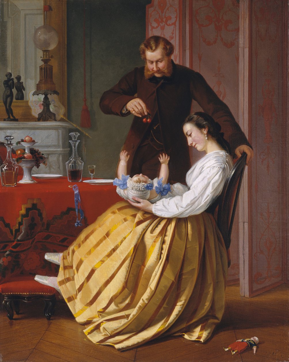 Konversationsstück, ca. 1851-52 von Lilly Martin Spencer