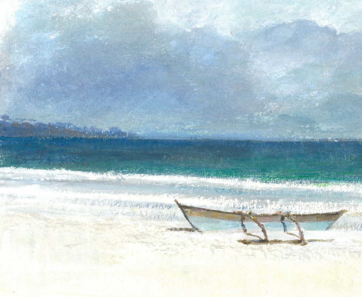 Strand Thalassa, 2015 von Lincoln Seligman
