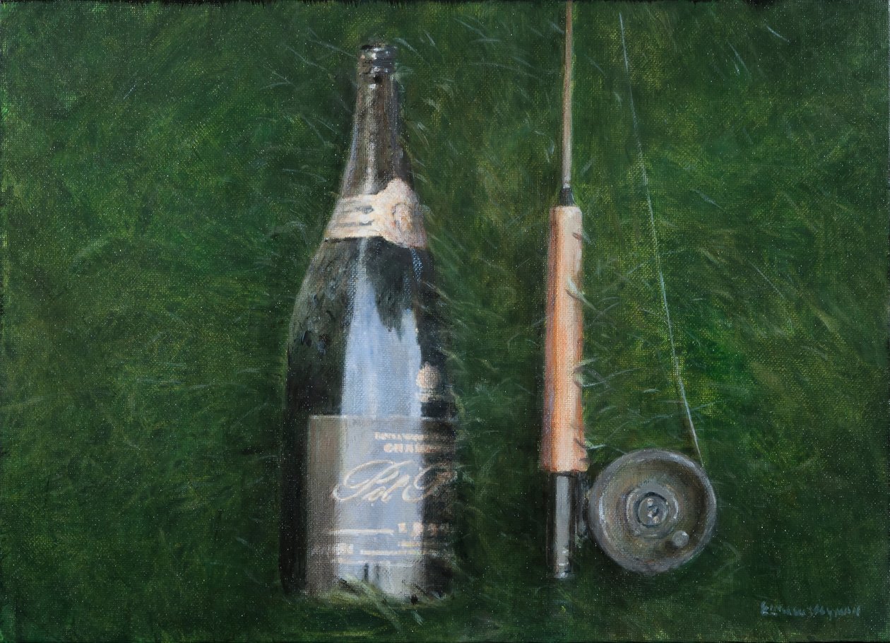 Flasche und Stab II, 2012 von Lincoln Seligman