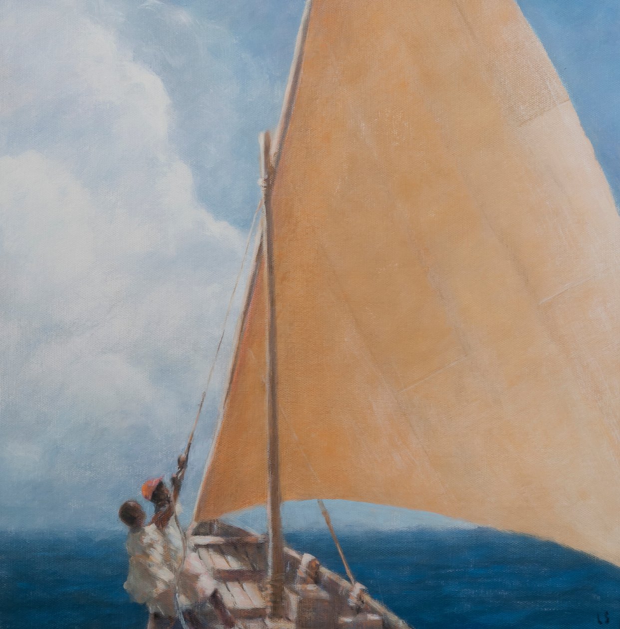 Dhow, Kilifi, 2012 von Lincoln Seligman