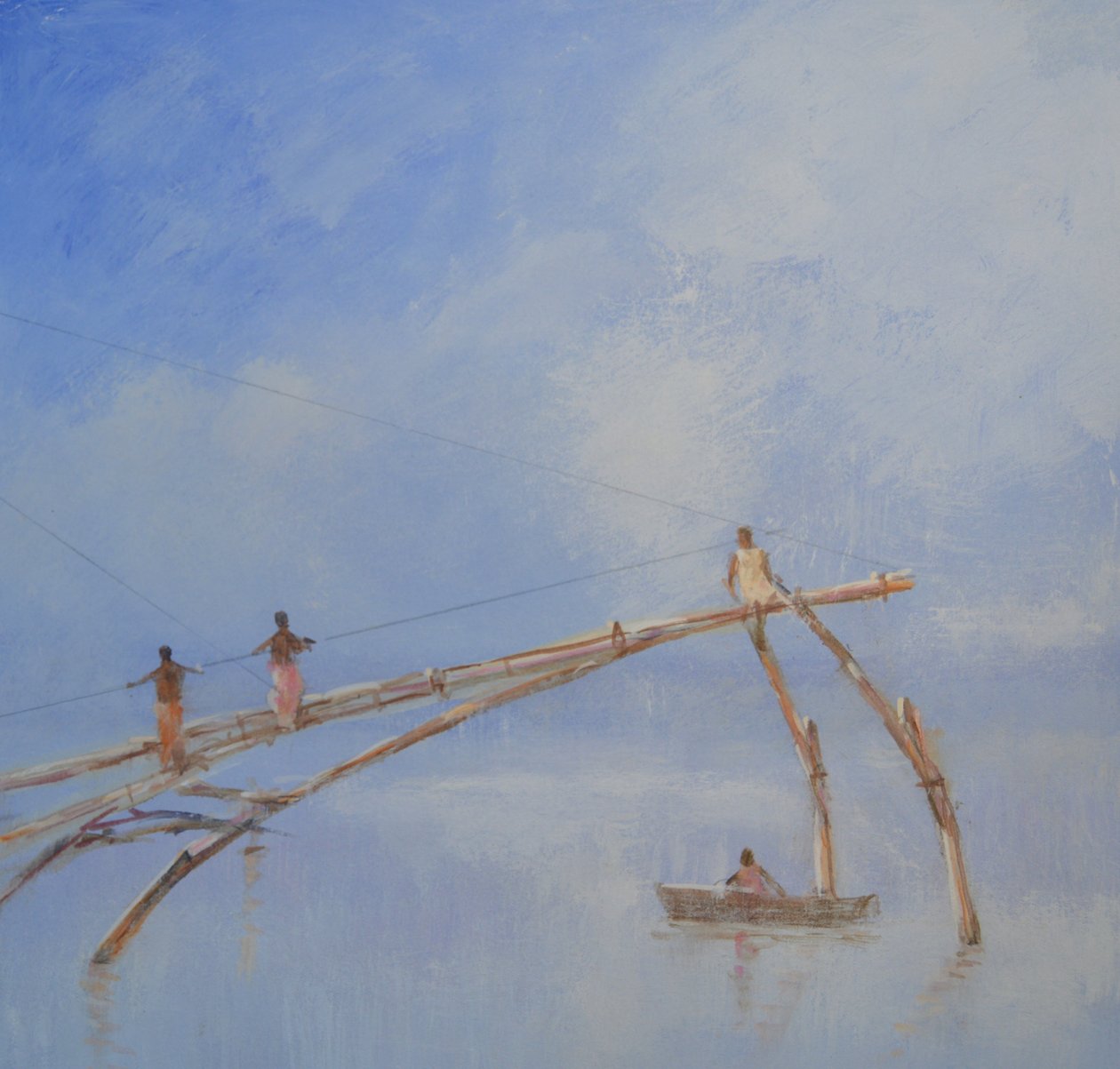 Fischernetze Cochin, 1 von Lincoln Seligman