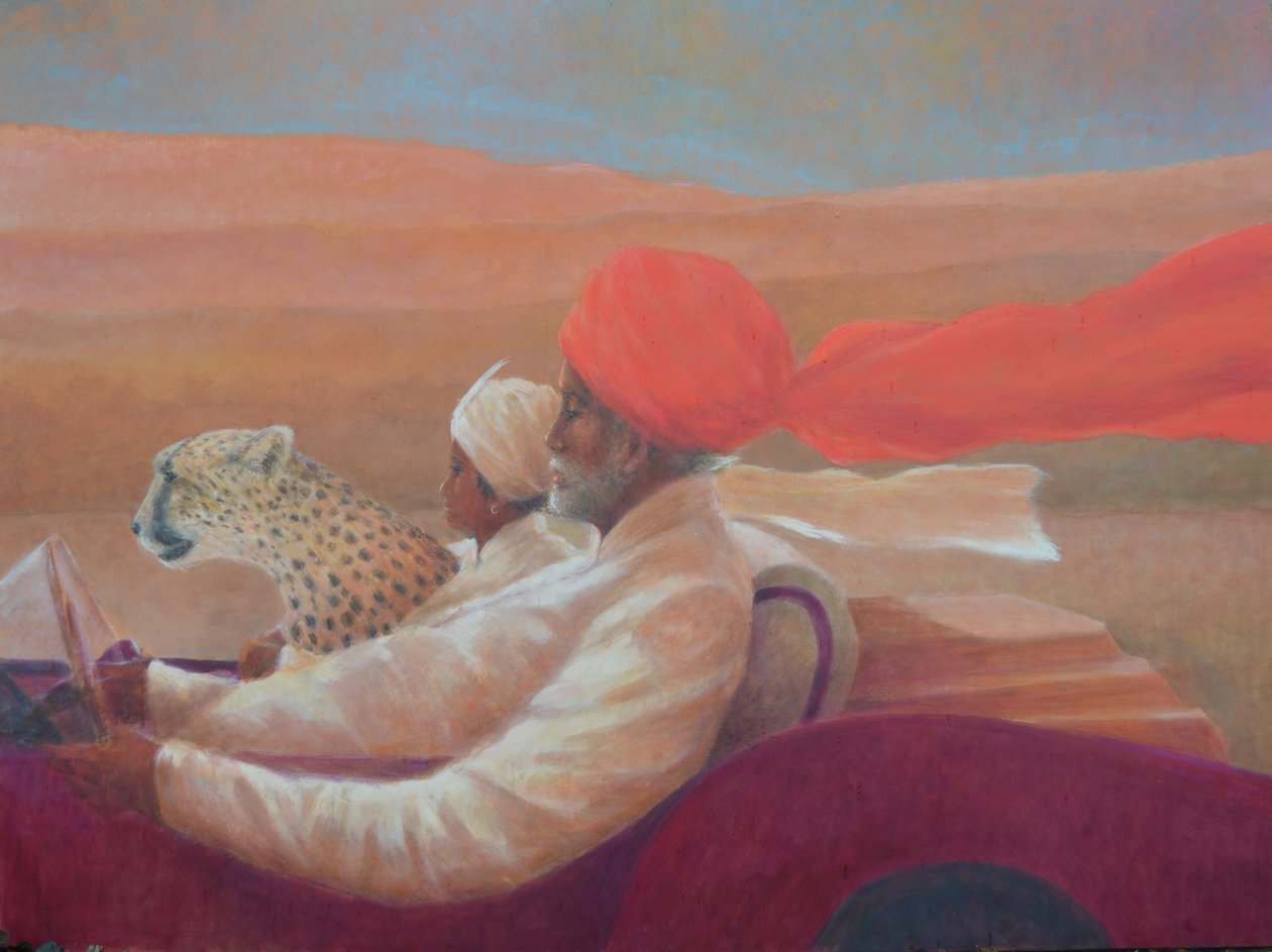 Maharadscha und Kiste von Lincoln Seligman