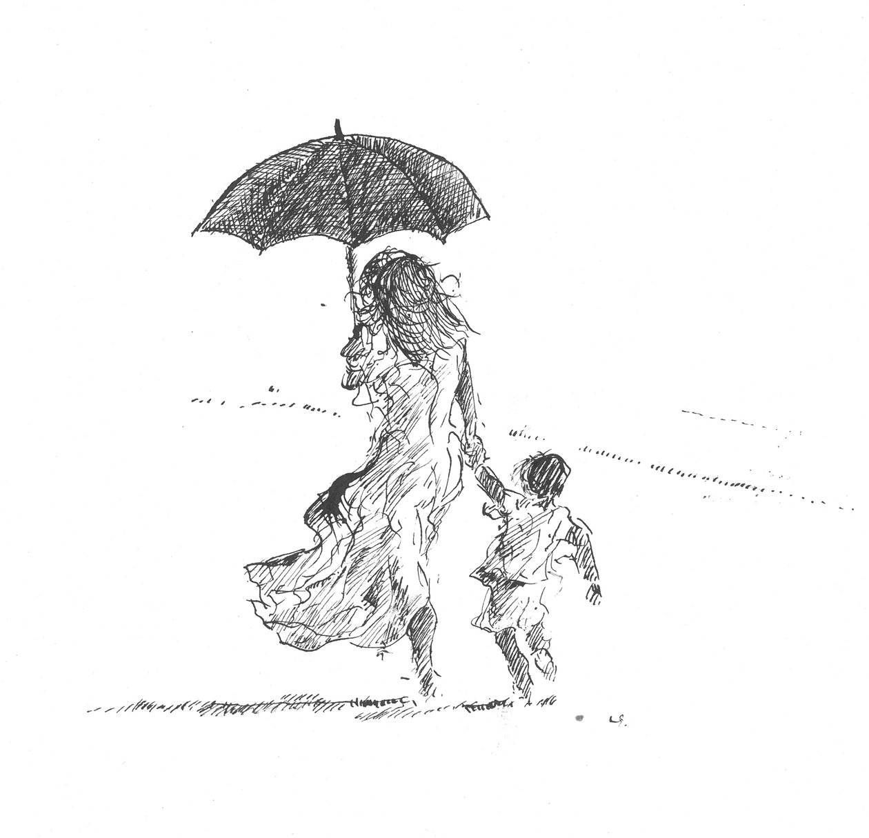 Mutter und Kind, Sri Lanka von Lincoln Seligman