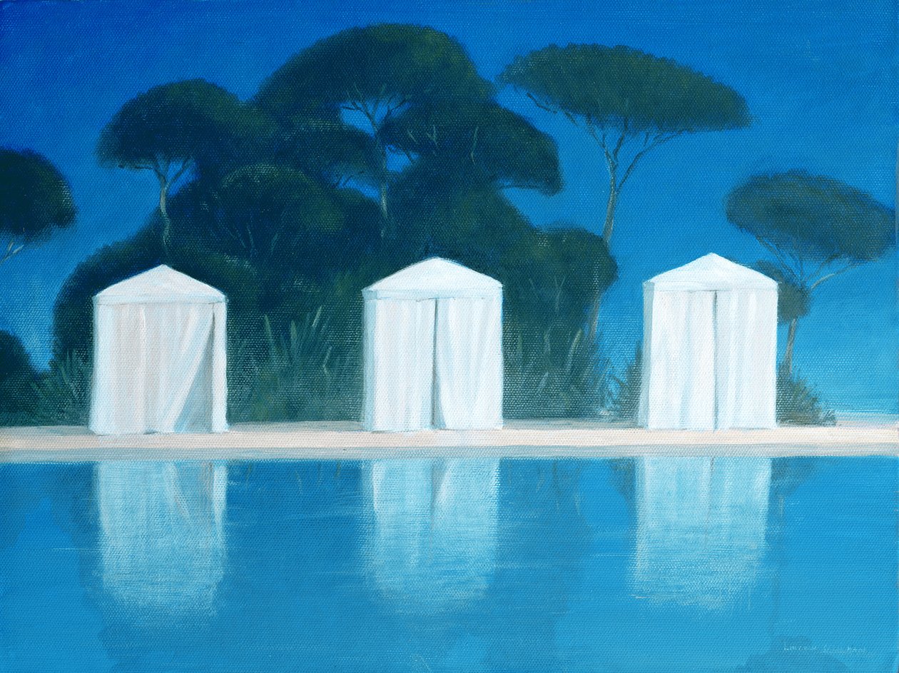 Pool-Zelte von Lincoln Seligman