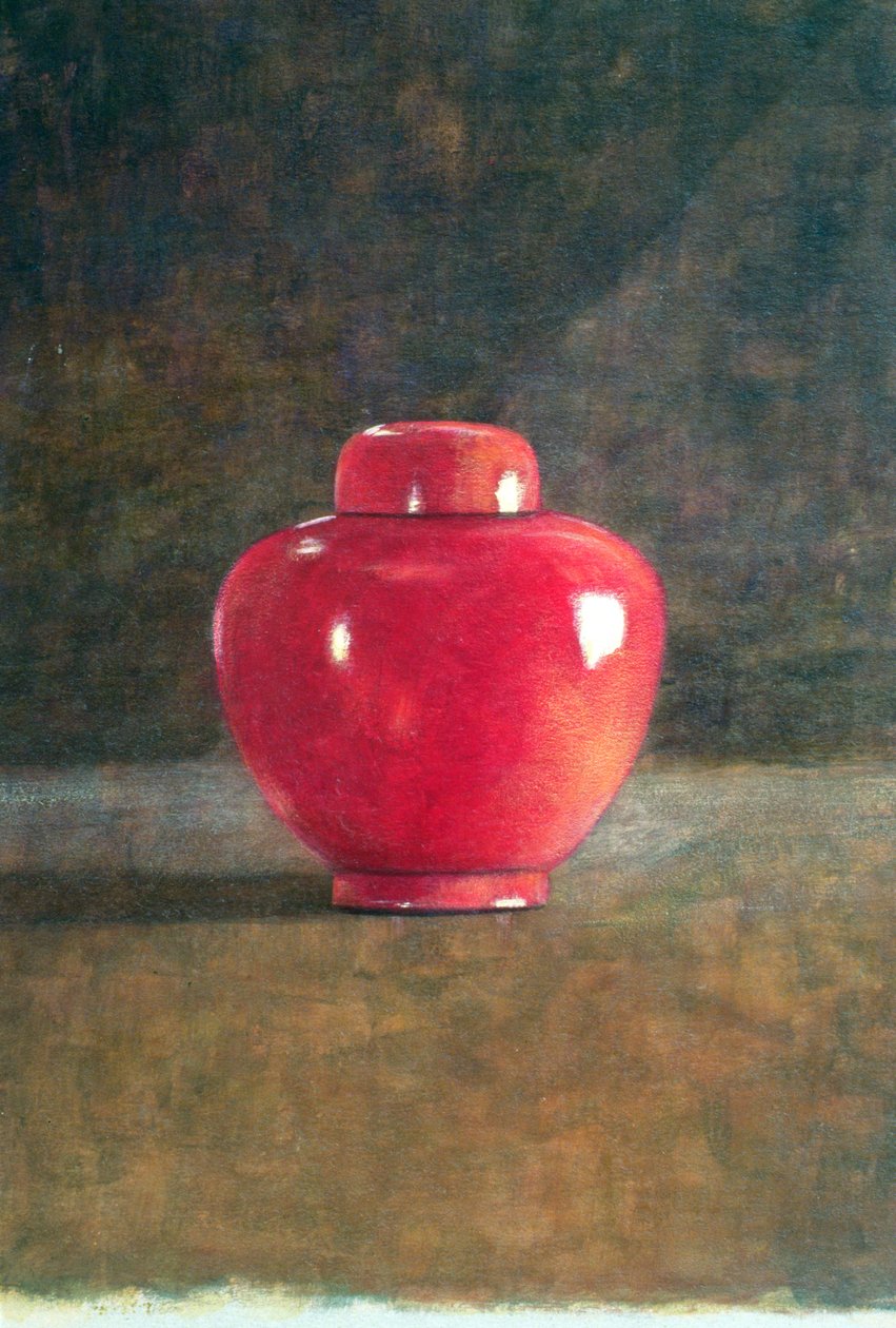 Roter Krug, 1996 von Lincoln Seligman