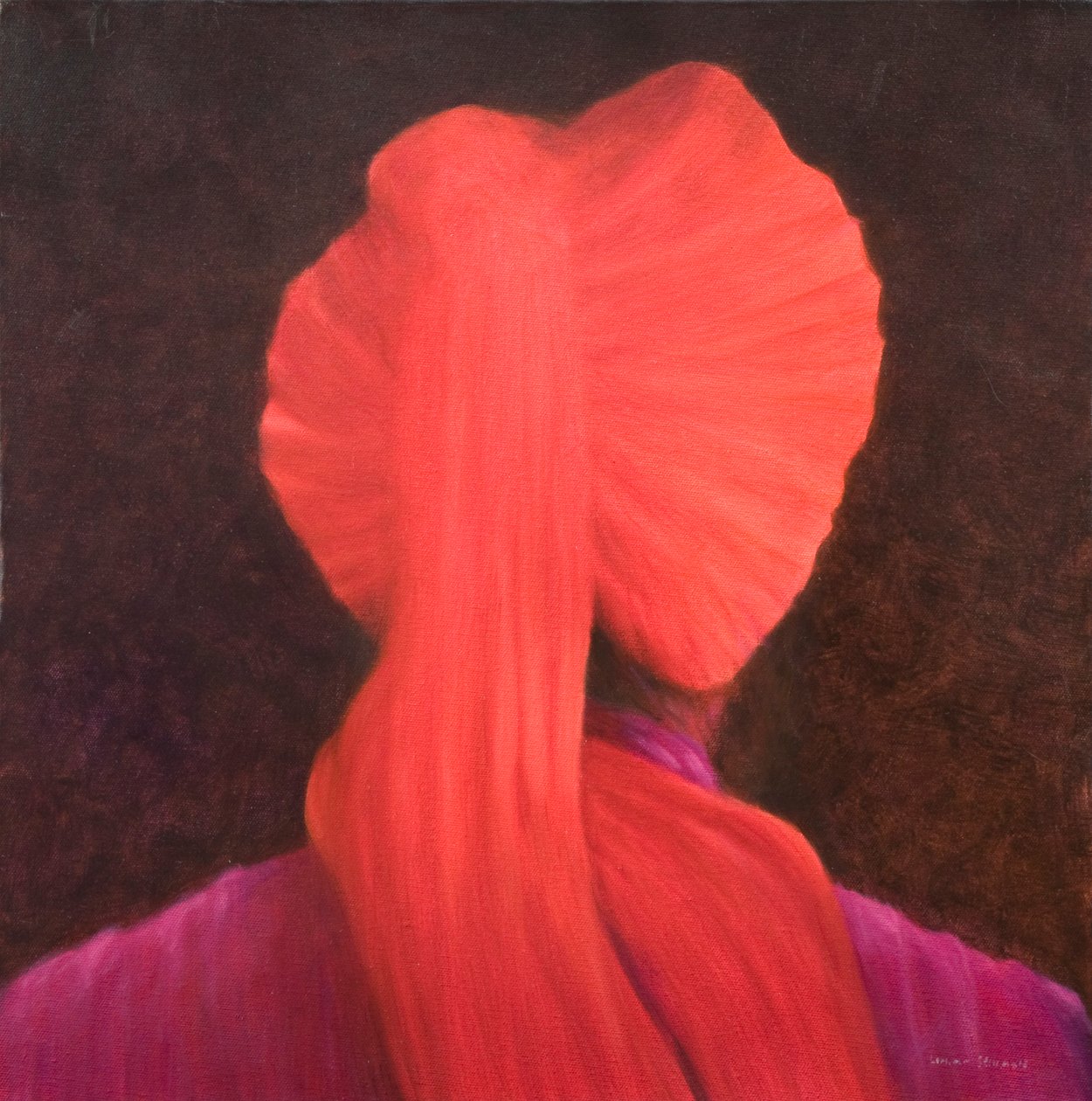 Roter Turban im Schatten von Lincoln Seligman