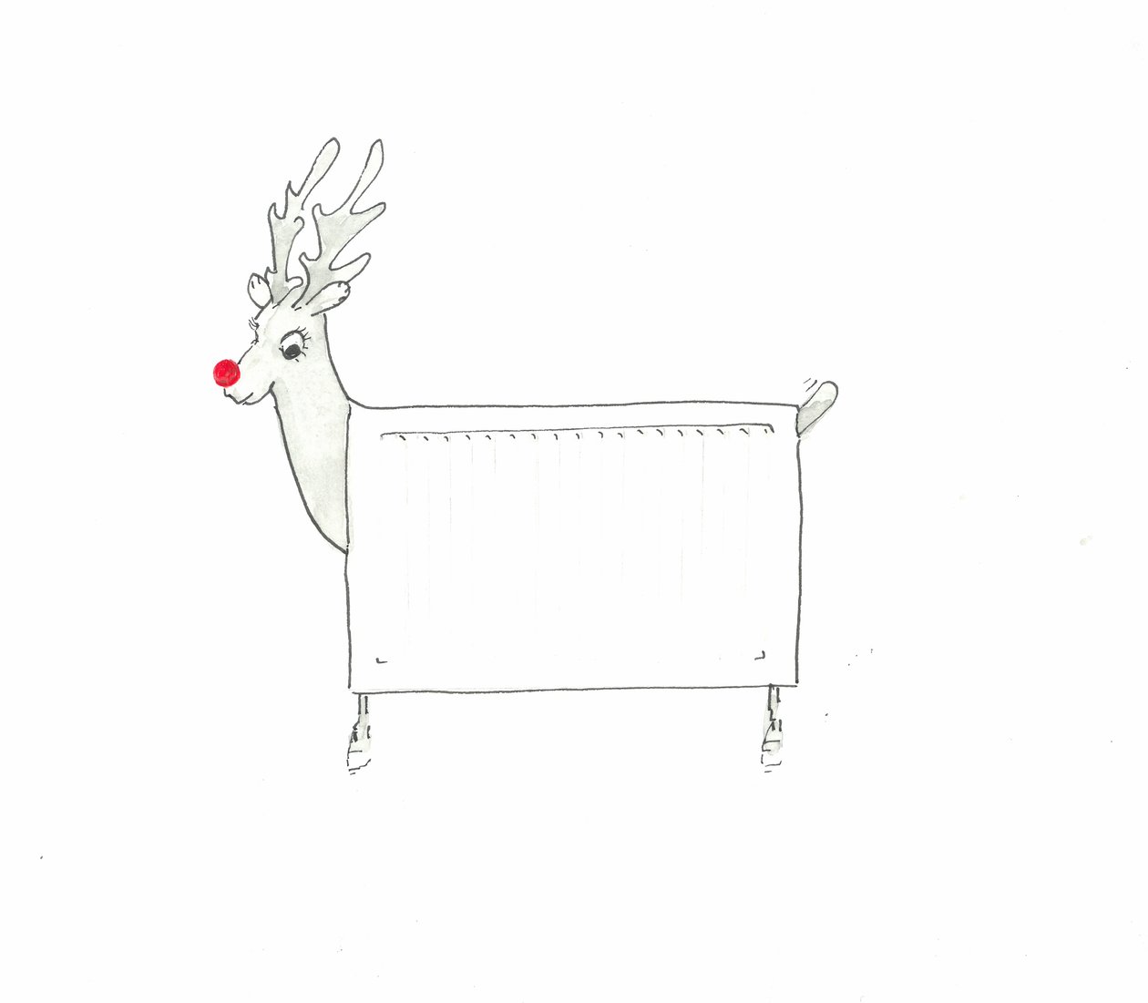Rudolf der Rotnasen-Radiator von Lincoln Seligman