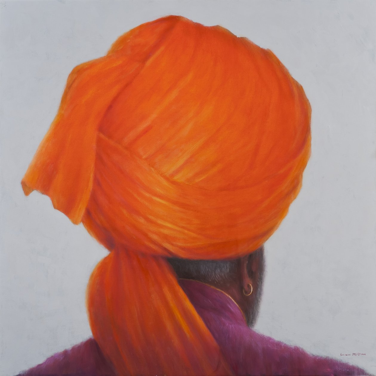 Safran-Turban, 2014 von Lincoln Seligman