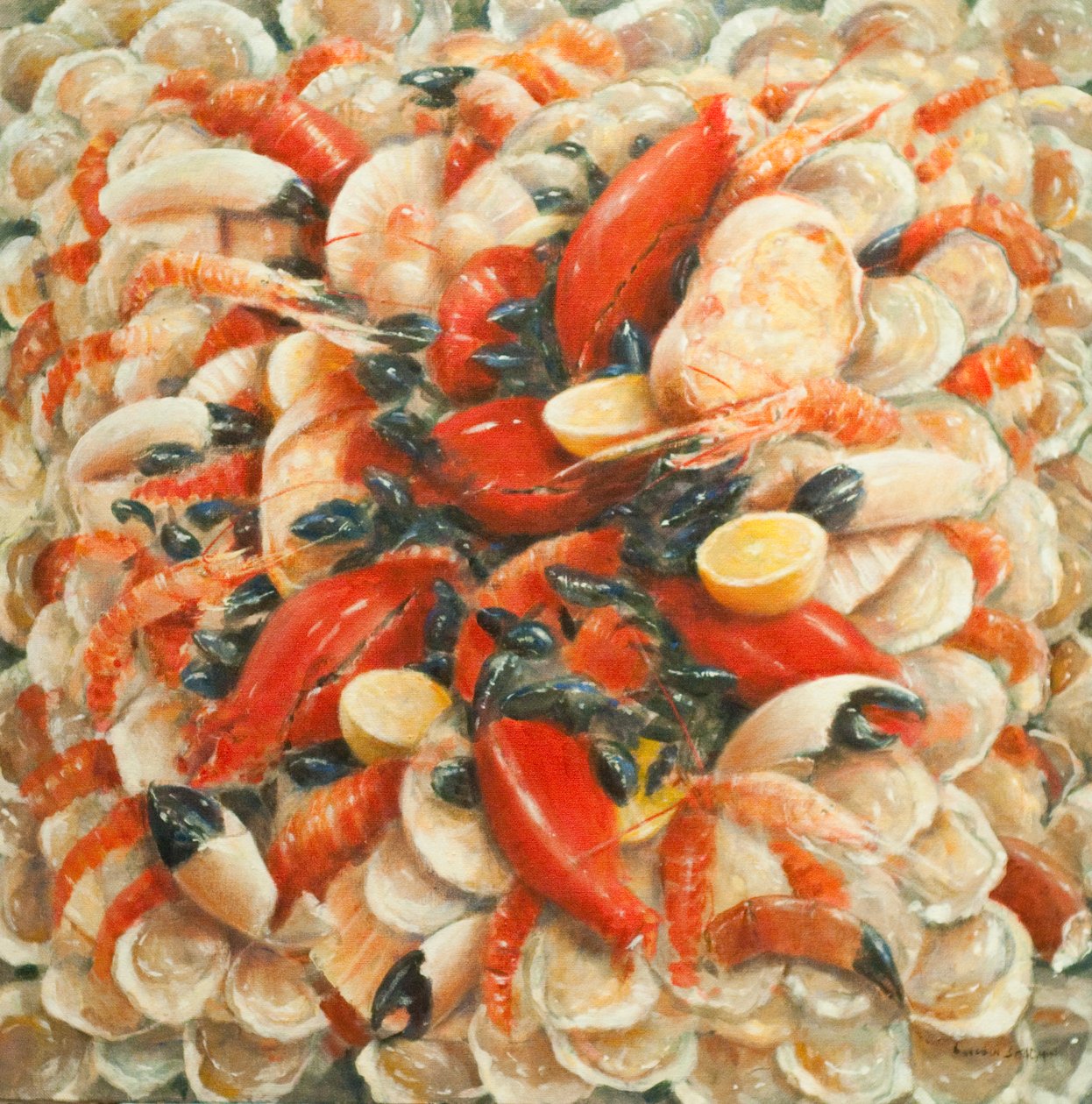 Meeresfrüchte-Extravaganz, 2010 von Lincoln Seligman